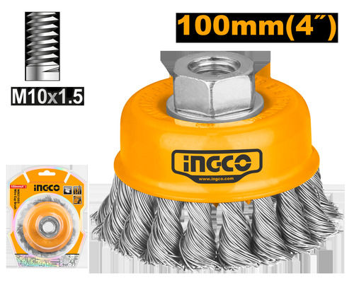 Ingco Wire Cup Brush 100mm WB21002