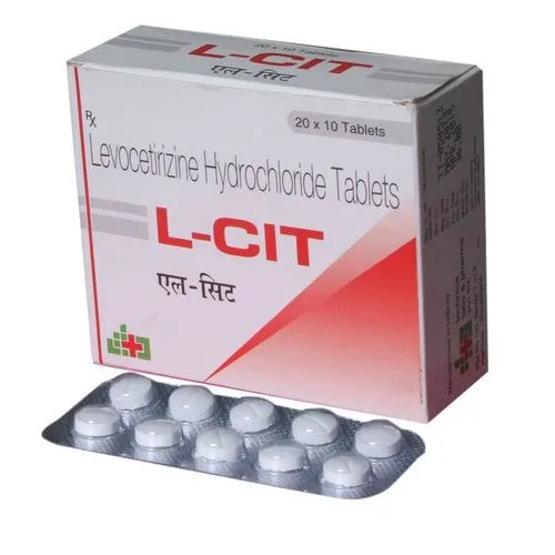 Levocetirizine Hydrochloride Tablets - Medicine for Prescription Use, Hospital and Clinic Application, Store in Cool and Dry Place