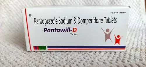 Pantoprazole Sodium & Domperidone Tablet, Pantawill-D Tablets