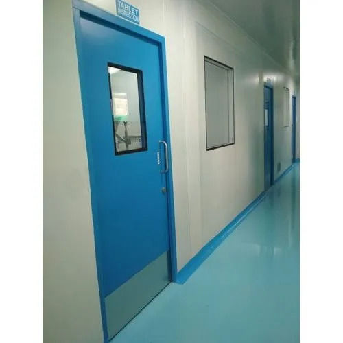 Powder Coated Scientific Clean Room Doors