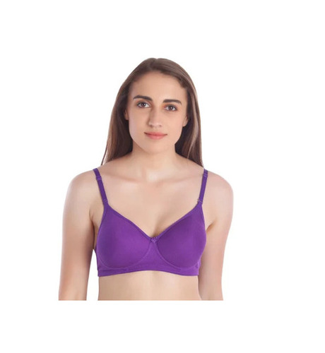 Purple Padded Bra