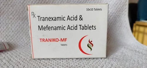 Tranexamic Acid And Mefenamic Acid Tablets Traniko Mf Tablets