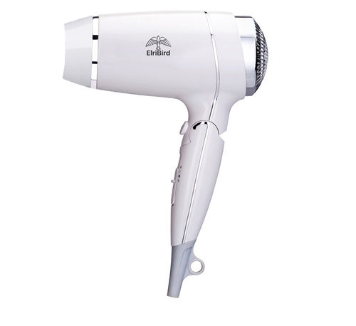 1875 Watt Foldable Hotel Drawer Mount Hair Dryer