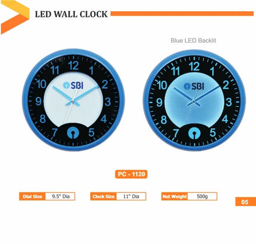 Modern Design Compact LED Wall Clock