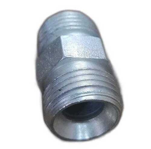 Mild Steel Hydraulic Nipple 3/8 X 1/2