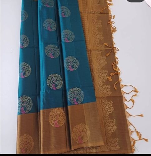 Ladies Multi-Color Designer Pure Silk Saree