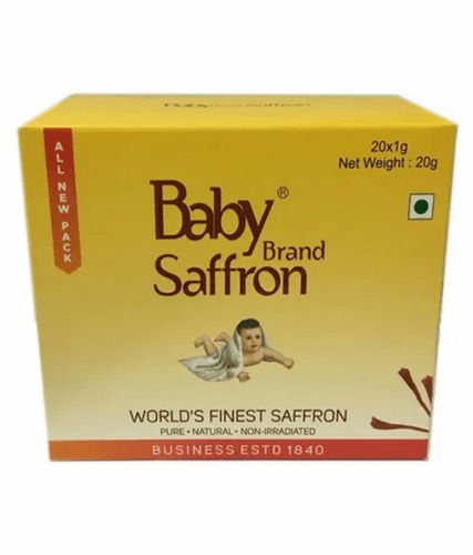 Eco Friendly And Low Allergy Risk Pure Saffron Baby Soap