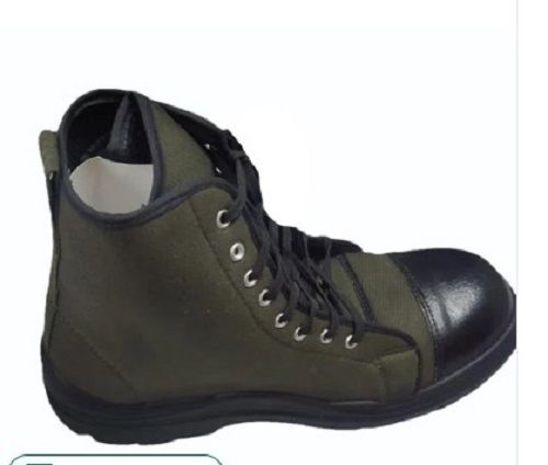 Olive Green Men Hiking Boot