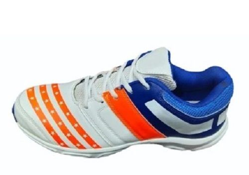 PU Lace Up Men Cricket Sports Shoes