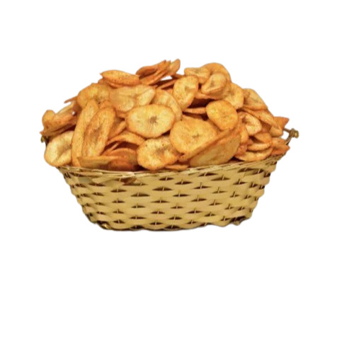 Tasty Banana Chips - 50 gm Loose Packaging Organic Yellow Refined Oil Tasty and Crunchy Salty Flavor