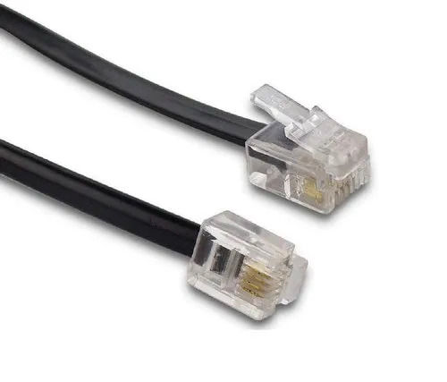 Black Color Premium Design Telephone Cable