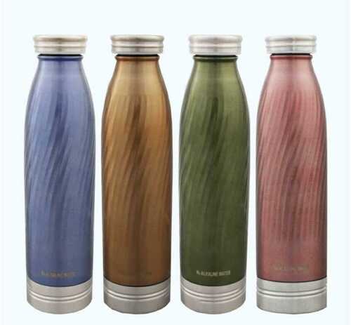 Round Shape Premium Design Alkaline Water Bottle