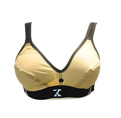Ladies Bra - Cotton Hosiery, Size 32A, Cream, Plain | Breathable, Lightweight, Non-Padded, Skin-Friendly, Easy to Wash, No Marks on Skin
