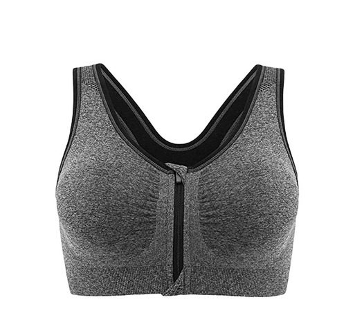 Regular Fit Skin-Friendly Full Coverage Plain Cotton Non-Padded Ladies Sports Bra