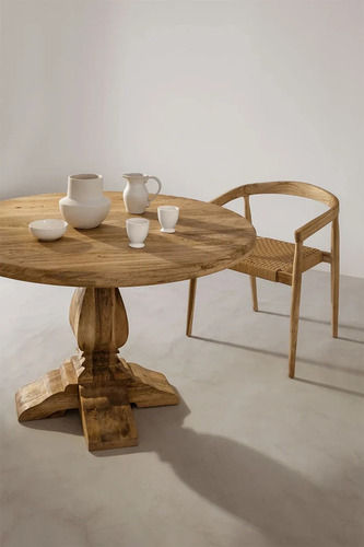 Wooden Premium Design Round Dining Table