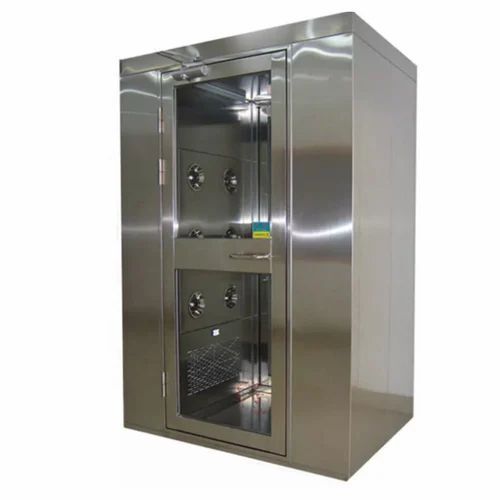Air Shower - Stainless Steel, Perfect Finishing | Automatic Operation, Durable for Dry Dust Cleaning, Electric Power