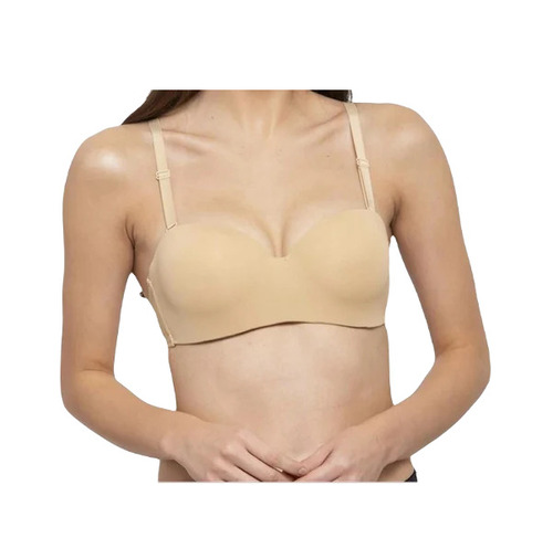 Beige Padded Bra
