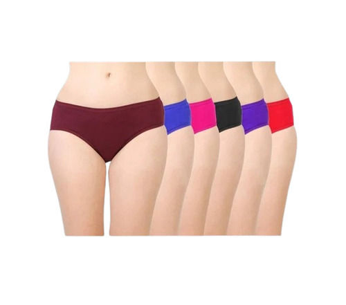 Daily Wear Regular Fit Skin Friendly Breathable Cotton Plain Hipster Ladies Panties