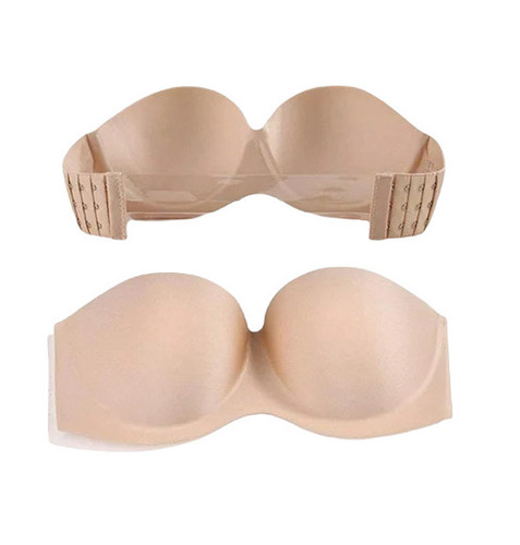 Daily Wear Skin-Friendly Regular Fit Plain Cotton Ladies Strapless Padded Bra