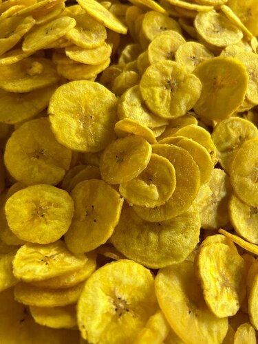 Brownish Banana Chips For Human Consumption