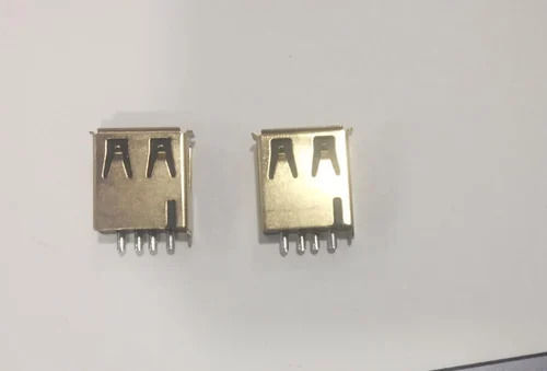 Brass Gold Plated USB Connector