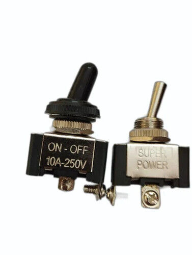 Rubber Boot ON/OFF Toggle Switch, 250 V