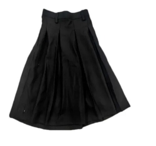 School Kids Girls Skirt - Poly Cotton, Customized Size 5-10 Years, Breathable & Washable