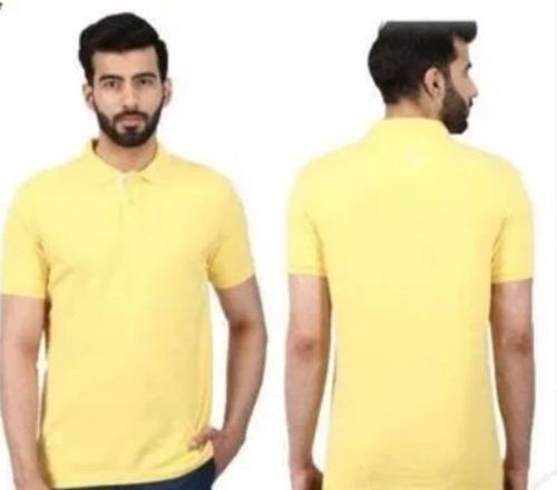 Mens Yellow T Shirts