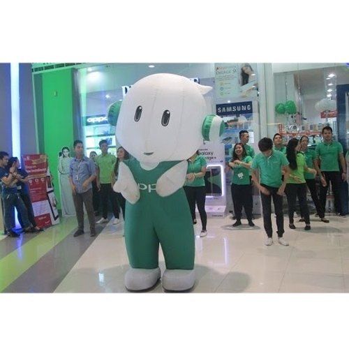 Plain Cartoon Mascot Costume