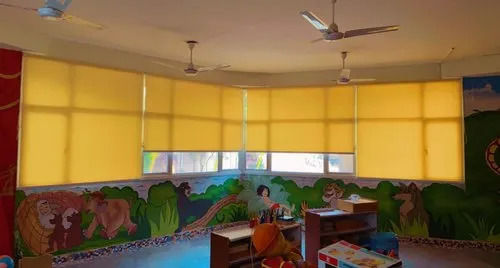 Pvc Plain Roller Blinds