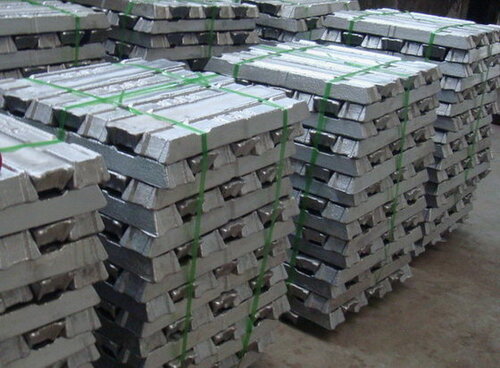 Silver Galvanized Primary Aluminum Ingots