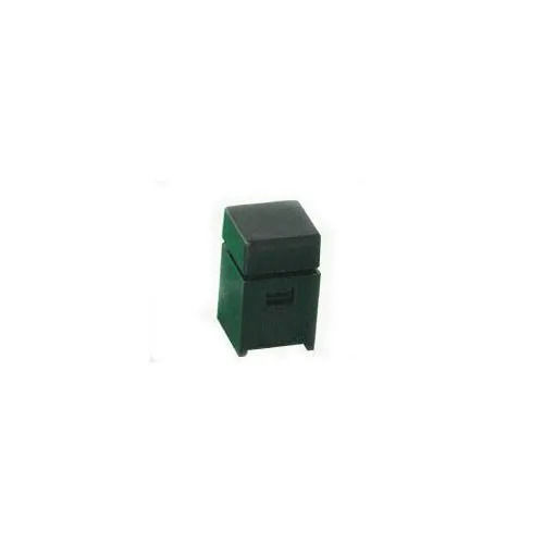 Black Square Knobs Key Switch, 10x10mm