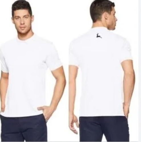 White Regular Fit T Shirt