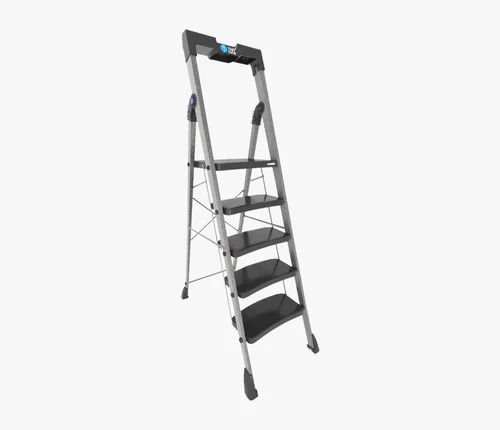 5 Step Hummer Aluminium Foldable Ladder