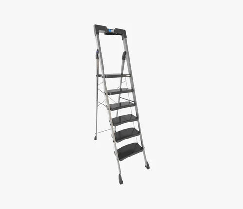 6 Step Hummer Foldable Aluminium Ladder