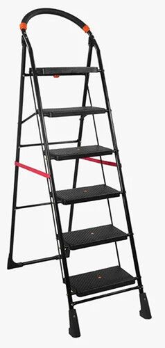 Aluminium Six Step Foldable Ladder