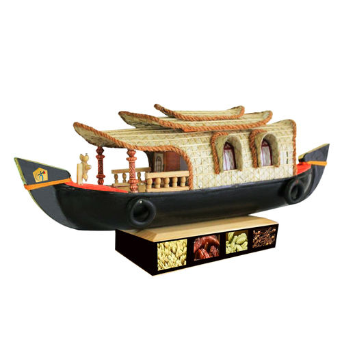 Modern Design Antique House Boat Model Spice Box