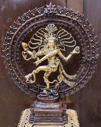 Perfect Shape And Corrosion Proof Brass Nataraja Statue