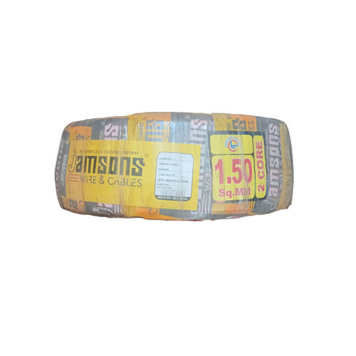 Jamsons Halogen Without Cotton 2 Core Wire 1.50Sqmm