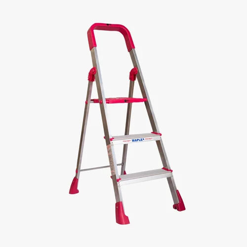 Mapple Pro 3 Step Foldable Aluminium Ladder