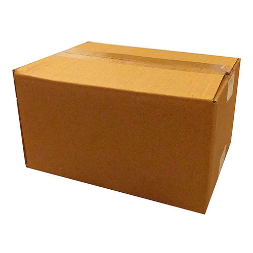 Rectangular Brown Corrugated Boxes Packaging Carton 