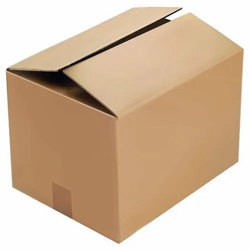 Brown Plain Corrugated Boxes For Packaging