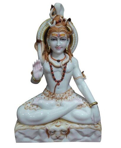 marble shiva statue