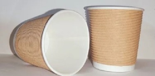120 Ml Ripple Cups - Ripple Paper, Various Sizes - Brown Color, Lightweight Design For Events And Parties, Tested For Quality Assurance