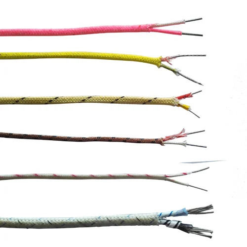 Long Lasting Flexible Durable PTFE Thermocouple Cables