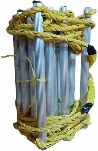 Straight Industrial Aluminum Rope Ladder