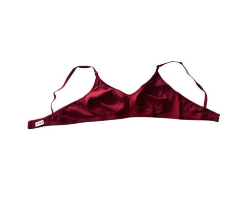 Daily Wear Skin-Friendly Regular Fit 3/4th Coverage Plain Cotton Non-Padded Ladies Bra