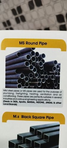 Ms Round Pipe For Industrial