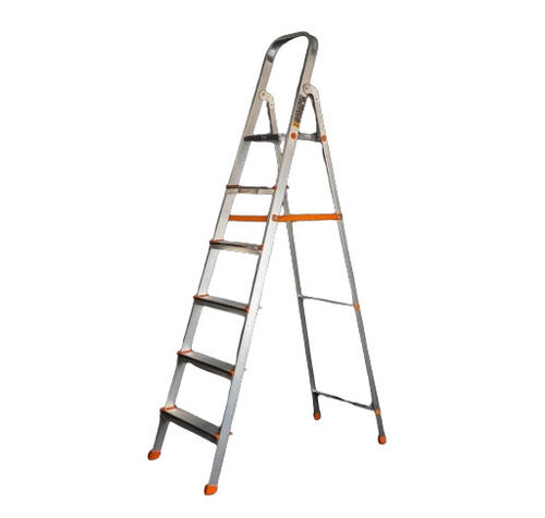 Six Step Aluminium Folding Ladder