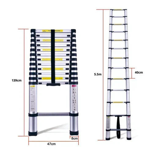 Weather Resistance Ruggedly Constructed Aluminium Safety Ladder